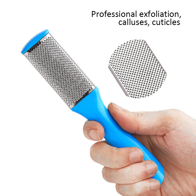 Рашпиль для ног из нержавеющей стали пластиковая ручка средство удаления