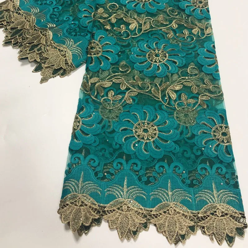 Высококачественная ткань французский тюль кружева вышивка шелковый шнур