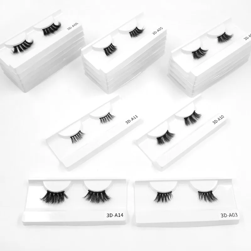 

Wholesale High Quality 3D Mink Lash Pro Beauty Makeup Mini Half Corner Black False Eyelashes Natural Fake Eye Lashes Makeup