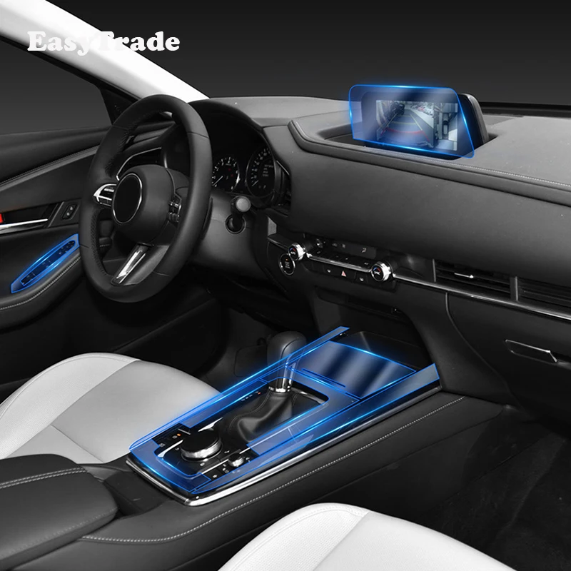 14 шт. прозрачная защитная пленка для Mazda CX30 2020 дюйма 2021 дюйма|Лепнина интерьера| |