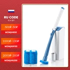 Одноразовый держатель для щетки SDARISB щетка для чистки туалета с системой очистки для ванной, туалета, кухни