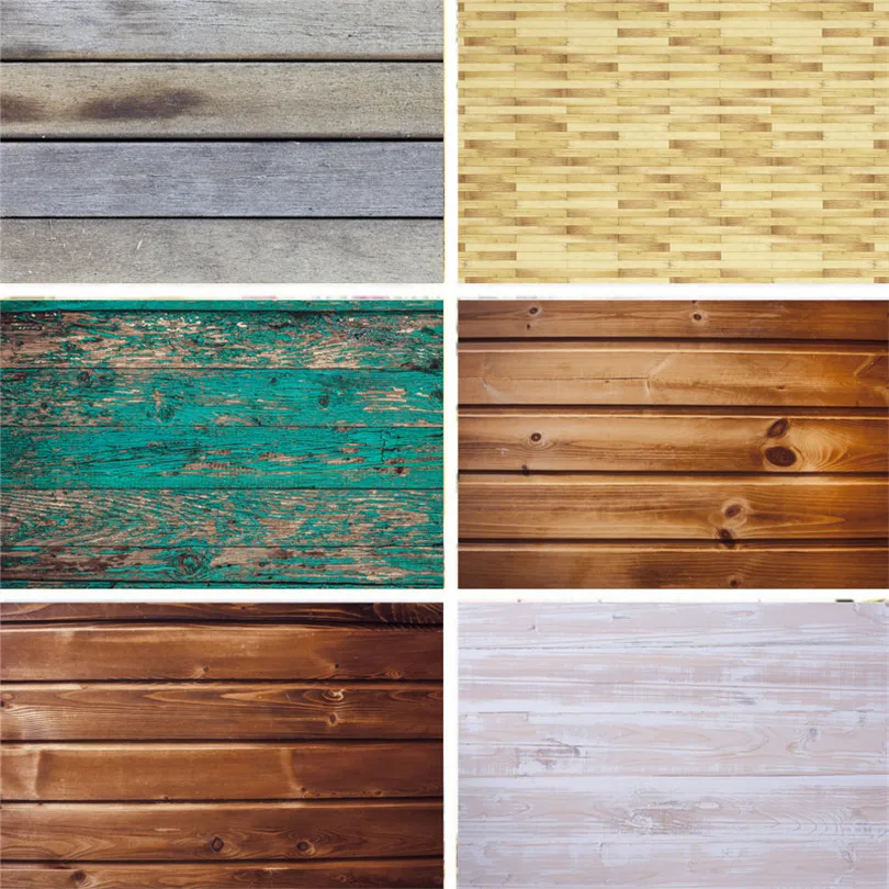 Реквизит для фотосъемки Nitree деревянный пол текстурный фон новорожденных