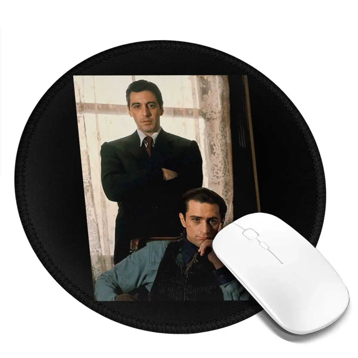 

The Godfather Mouse Pad The Godfather Al Pacino Cheap Rubber Mousepad Anti-Slip Colors Photo Table Mouse Mat