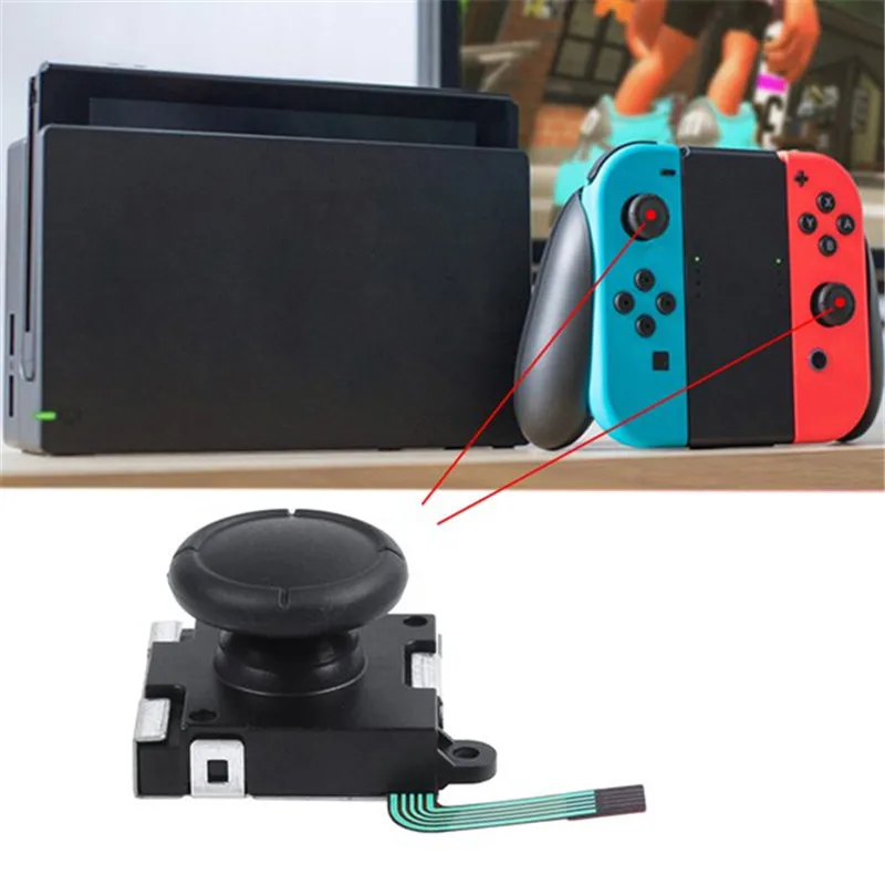 TTKK 3D Аналоговый джойстик для пальца палочки сенсор замены Nintendo переключатель Joy