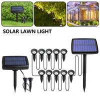 solar lights outdoor waterproof lawn lamps spotlights pathway 210 in 1 landscape lighting garden decoration patio yard light