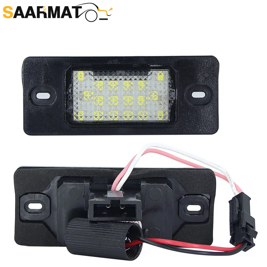 Светодиодная лампа для номерного знака без ошибок белый свет VW GOLF4 вариант/Golf5