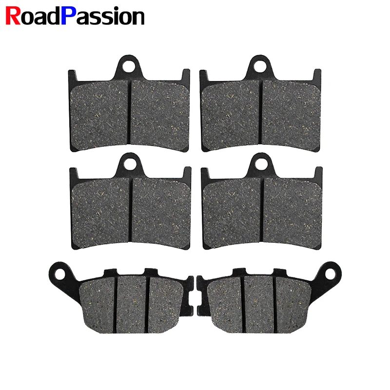 Передние и задние тормозные колодки мотоцикла для Yamaha FZ6 Fazer S2 07-09 FZ1 08-13 YZFR6 YZF R6 04-12