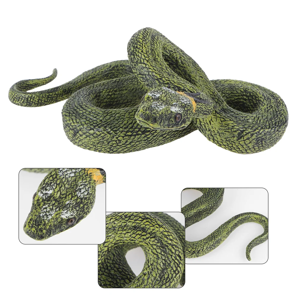 

1pc Simulation Snake Pranky Snake Plaything Tricky Realistic Snake