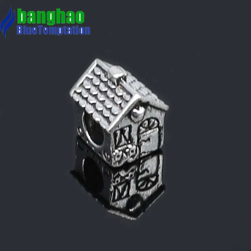 

1pcs french bulldog bijoux sieraden bracciale house charms fit bracelet plata de ley original perfumes mujer jewelry beads