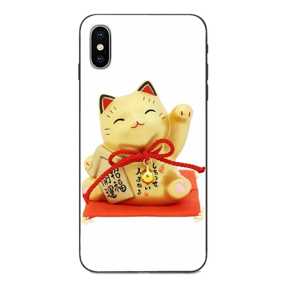 TPU Skin Painting For Xiaomi Mi Mix Max Note 2 2S 3 5X 6 6X 8 9 9T SE A1 A2 A3 CC9e Lite Play Pro F1 Festival Fortune Lucky Cat | Мобильные