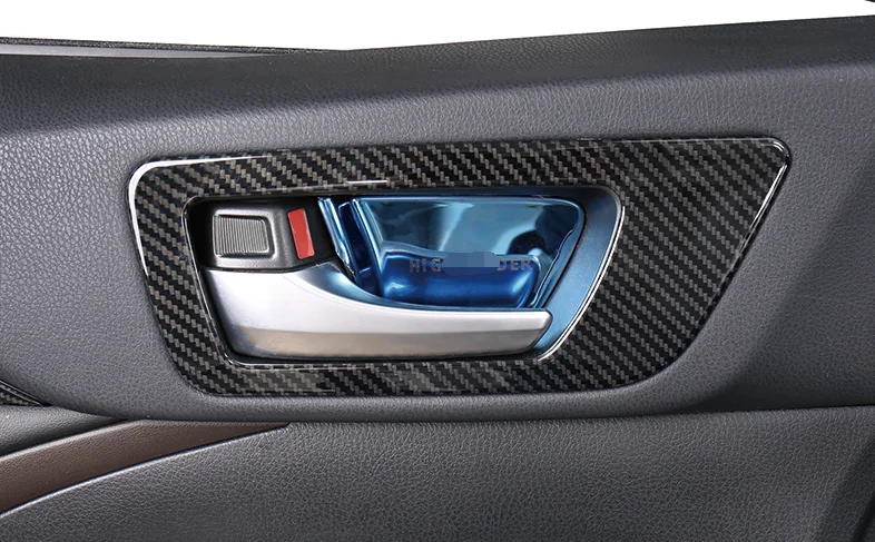 Для Toyota Highlander 2015-2019 DX ABS углеродное волокно внутренняя дверь вытяжной ручной