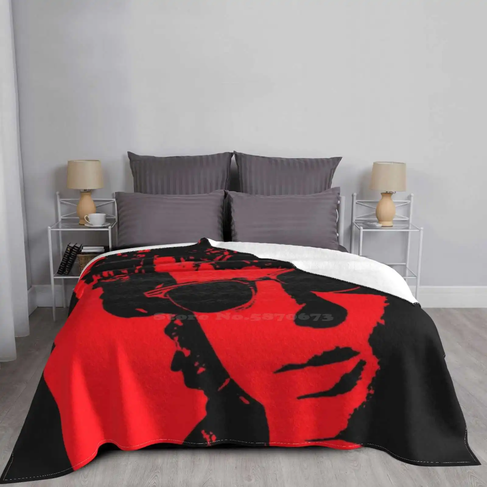 Легкое мягкое фланелевое одеяло Jason креативный дизайн Джейсон Патрик вампиры