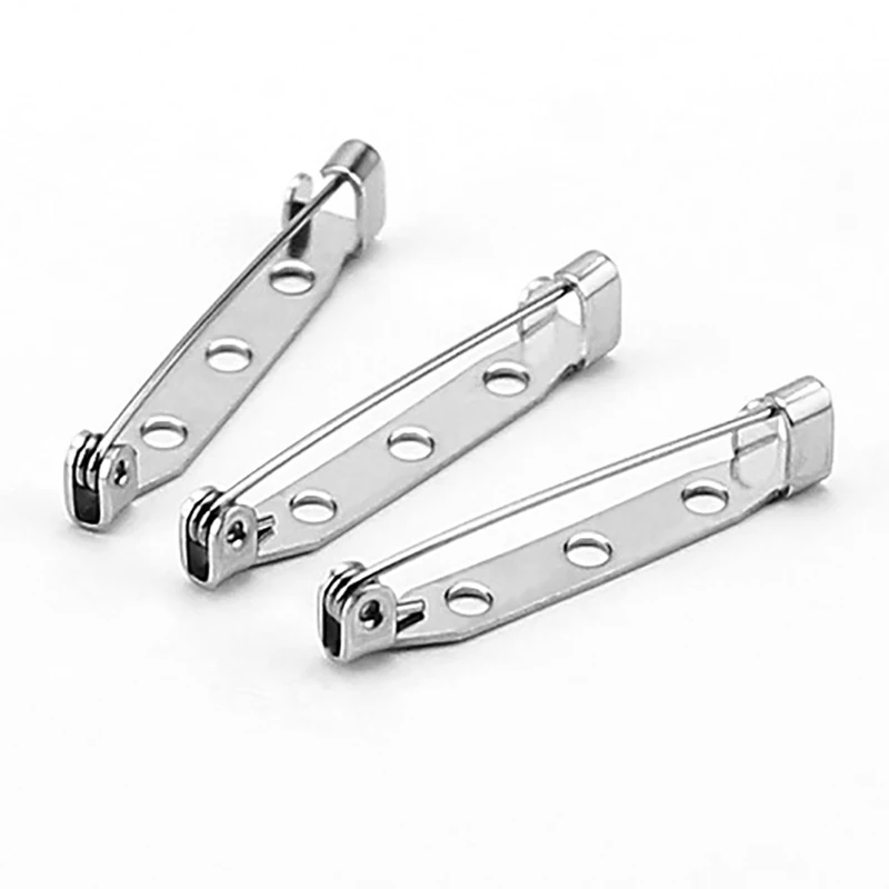 Зажим из нержавеющей стали для украшений сделай сам основа аксессуаров