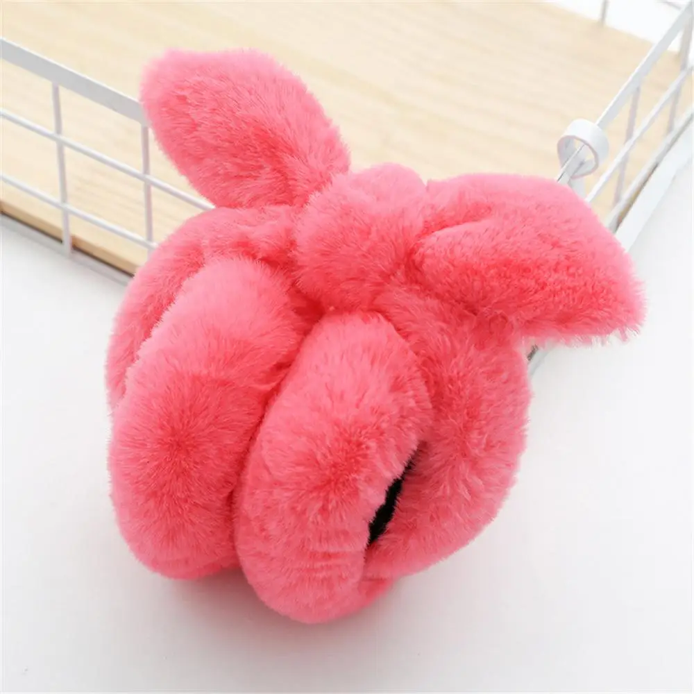 Наушники для женщин сохраняющие тепло милые кошачьи ушки регулируемые меховые