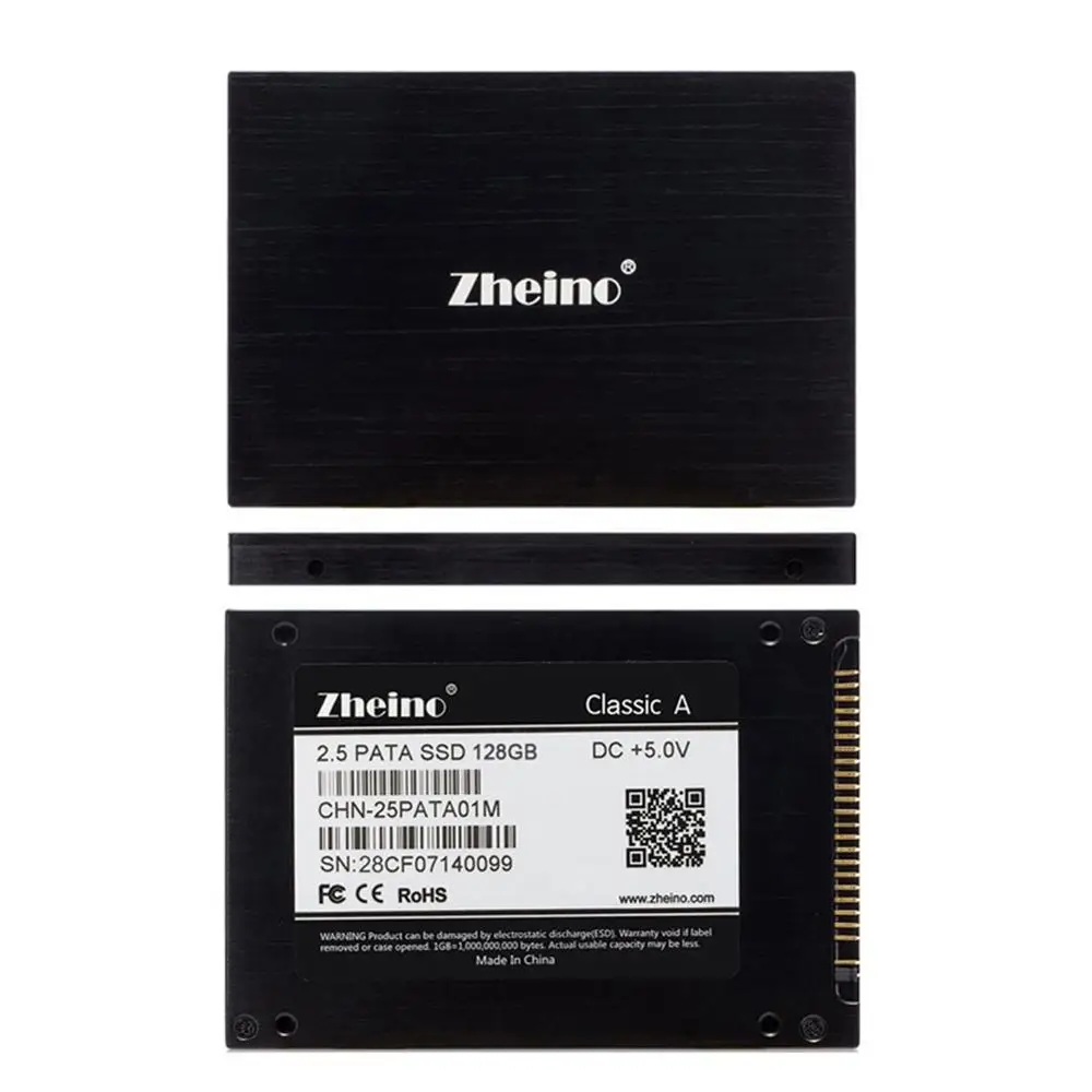 Zheino 2 5 дюймовый IDE 128 Гб SSD 44PIN Внутренний твердотельный накопитель 2D MLC PATA 64 16