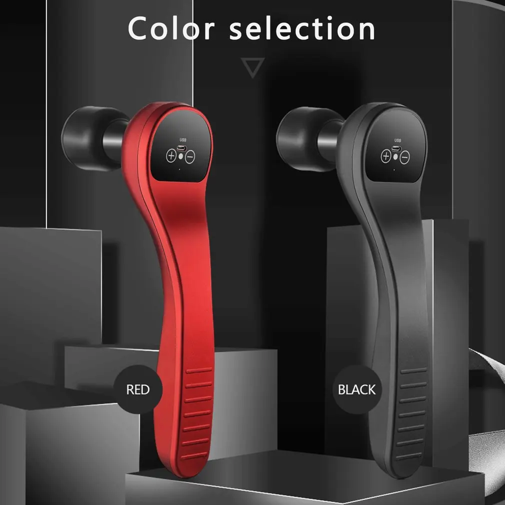 Portable Massage Tool Handheld Deep Tissue Percussion Quiet Muscle Massager For Pain Relief Neck Back Body Relaxation |