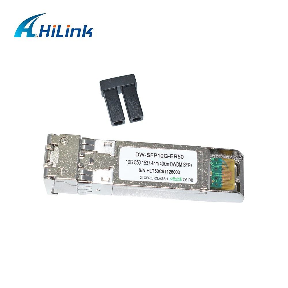 4 шт./лот! 10 ГБ/сек. DWDM 40 км SFP + CH50 1537 нм оптические приемопередатчики совместимые с