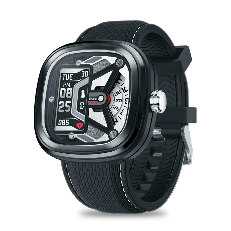 Смарт-часы с пульсометром и тонометром водонепроницаемость до 50 м | Электроника