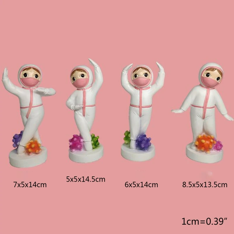 

Creative Doctor Nurse Model Figurine Resin Crafts Statue Home Table Desktop Ornament Decoration