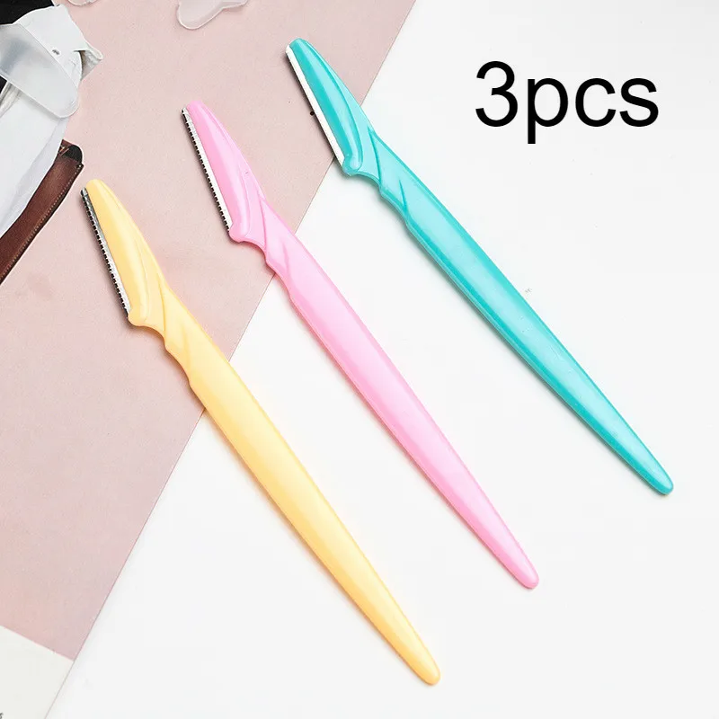 3 шт./компл. Портативный бровей Триммер для удаления волос набор Для женщин уход