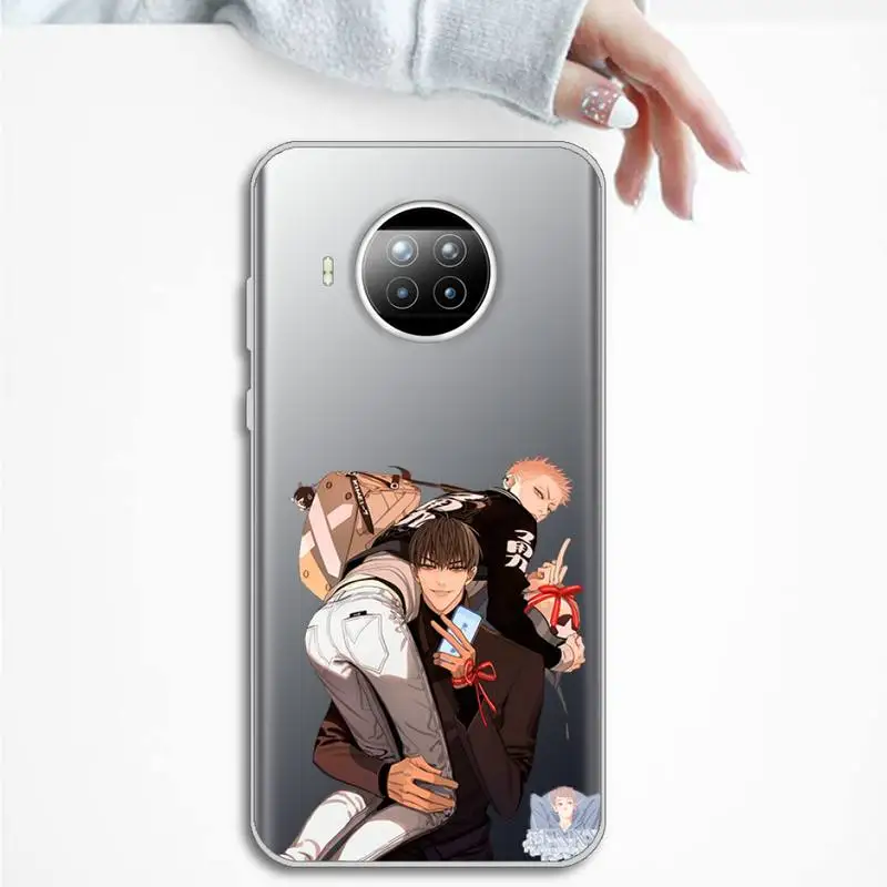 

19 DAYS Phone Case Transparent Clear for Xiaomi Redmi note 10 t 8 9 pro lite 11