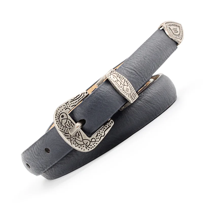 HUOBAO новые винтажные поясные ремни из искусственной кожи для женщин