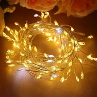 remote controller 100200 led firecrackers fairy string lights 8modes copper wire firecracker garland light for christmas party