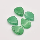 10 шт.лот 18 мм * 13 мм Белый Зеленый Натуральный нефритовый Neklace, материалы для изготовления ювелирных изделий своими руками JA0047