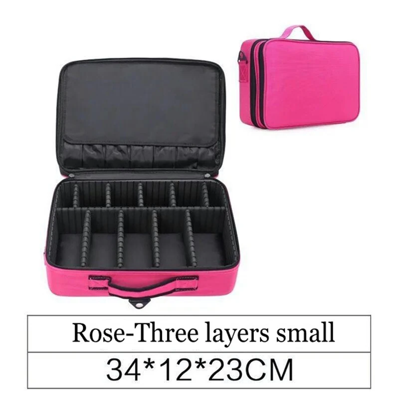 Storage bag 8 QMJHVX, визажист, аксессуары для путешествий, Профессиональная Красота, косметический чехол для косметички, Полуперманентная татуировка, ногти, Многоуровневая - Цвет: Storage bag 8