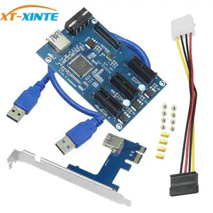 PCIe 1-3 PCI Express 1X слоты, переходная карта Mini ITX к внешнему 3 слота PCI-e, адаптер PCIe, МУЛЬТИПЛИКАТОРНАЯ карта порта Q21532