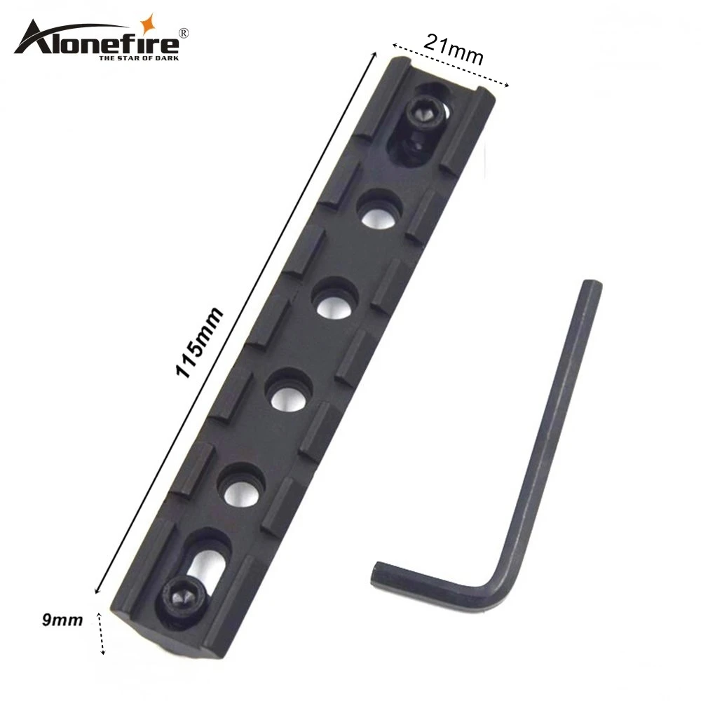 Alonefire D0007 21 мм DIY железнодорожная база ласточкин хвост адаптер Вивер Пикатинни страйкбол винтовка стрелочный оружейный лазерный прицел прицела крепления переходника