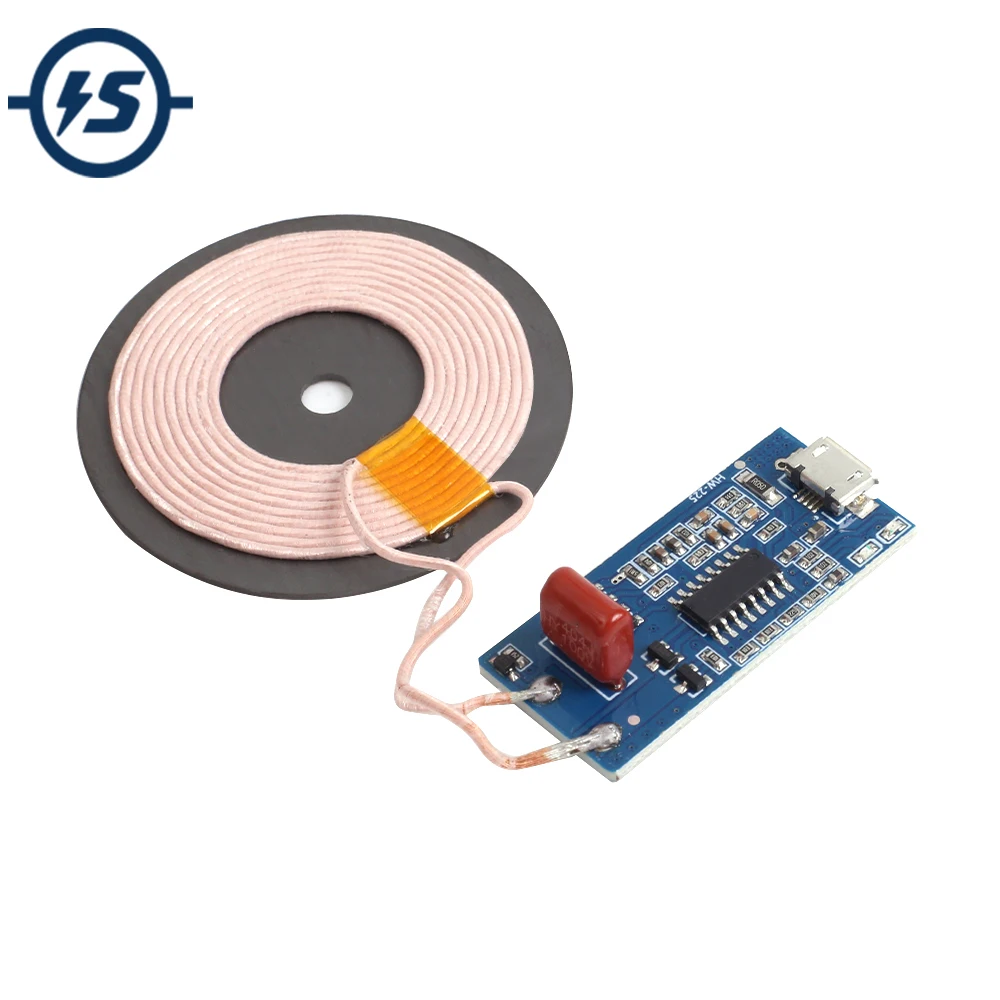 Беспроводной источник питания 5 в 1 а беспроводное зарядное устройство Вт