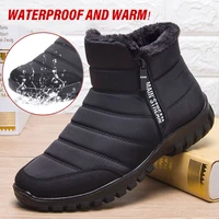 new men boots winter work shoes for men warm men winter boots chunky shoes man sneakers waterproof man cotton shoes large size