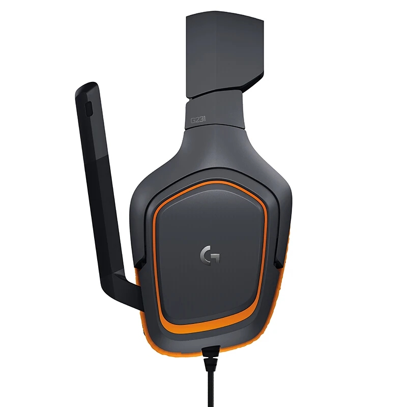 Игровая стереогарнитура Logitech G231 Prodigy с шумоподавляющим микрофоном штекер 3 5 мм