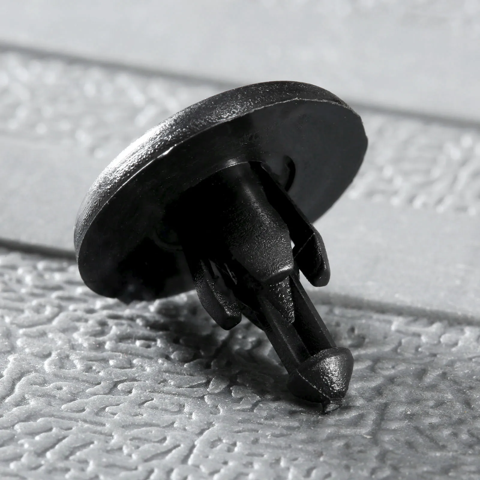 50 шт. автомобильные черные пластиковые заклепки с диаметром отверстия 7 мм|Клипсы