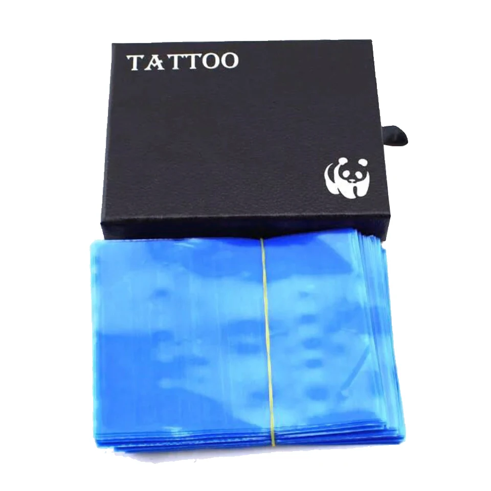 200 шт./пакет одноразовый гигиенический зажим для татуировки шнур пакет