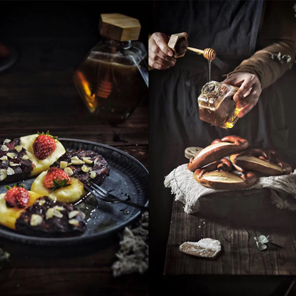 220 мл герметичный стеклянный медовый горшок экологичный прозрачный для варенья