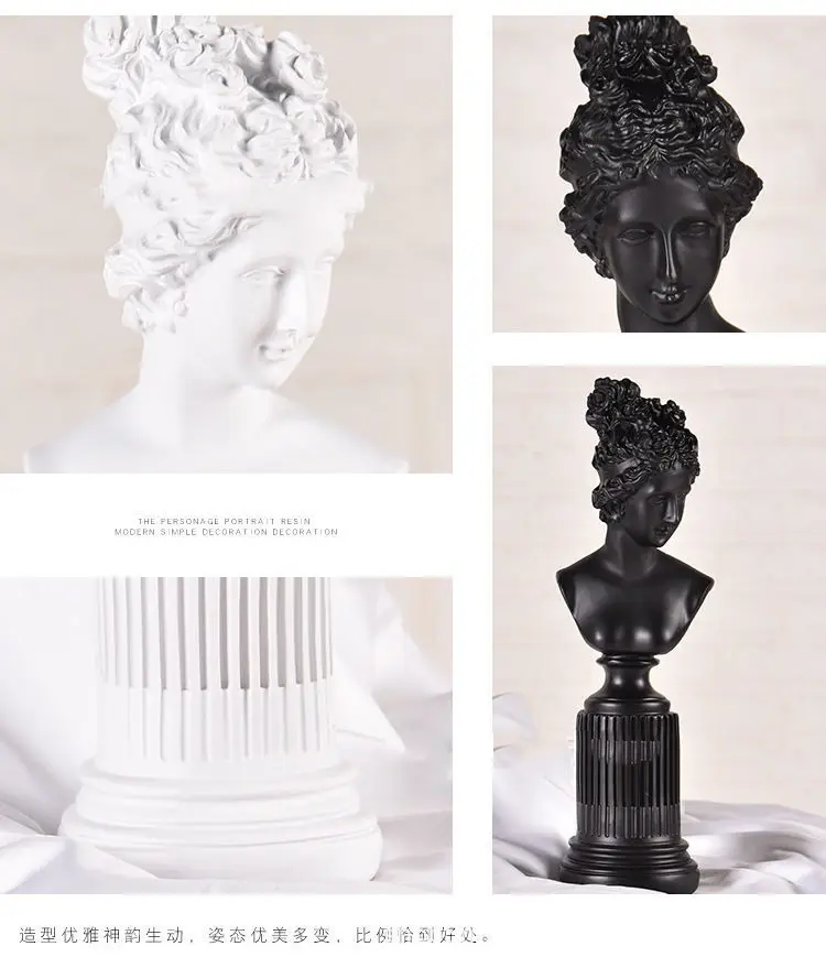 35 см Венера украшения со шпилькой креативный ручная работа смолы украшение дома