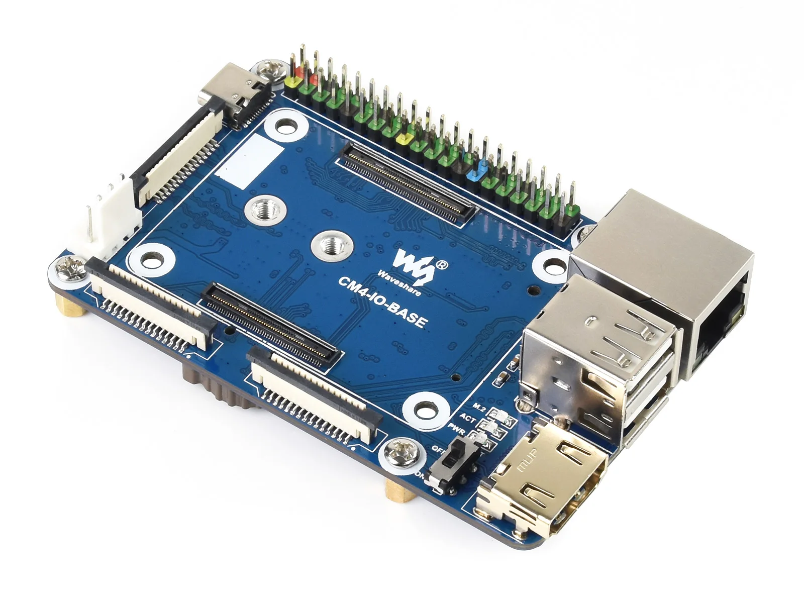 Базовая мини-плата (B) для компьютерного модуля Raspberry Pi CM4 встроенный разъем: