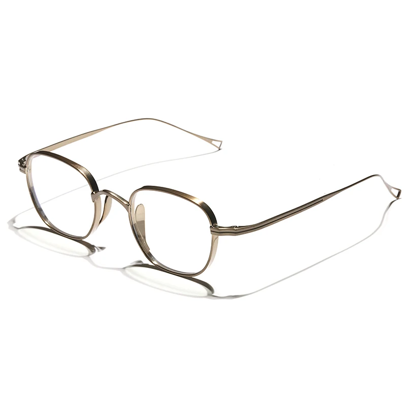 

pure titanium glasses frame men classic square brand optical eyeglasses Myopia presbyopia woman computer prescription eyewear