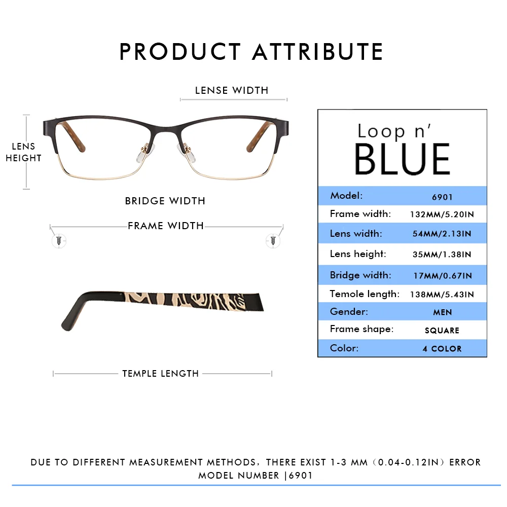 Брендовые очки пресбиопии для мужчин и женщин оптическая оправа модные бизнес