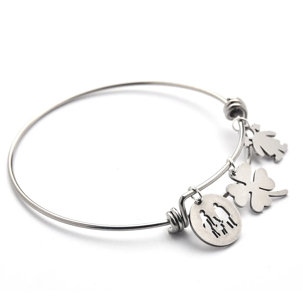 2 шт. браслеты из нержавеющей стали для изготовления ювелирных изделий |