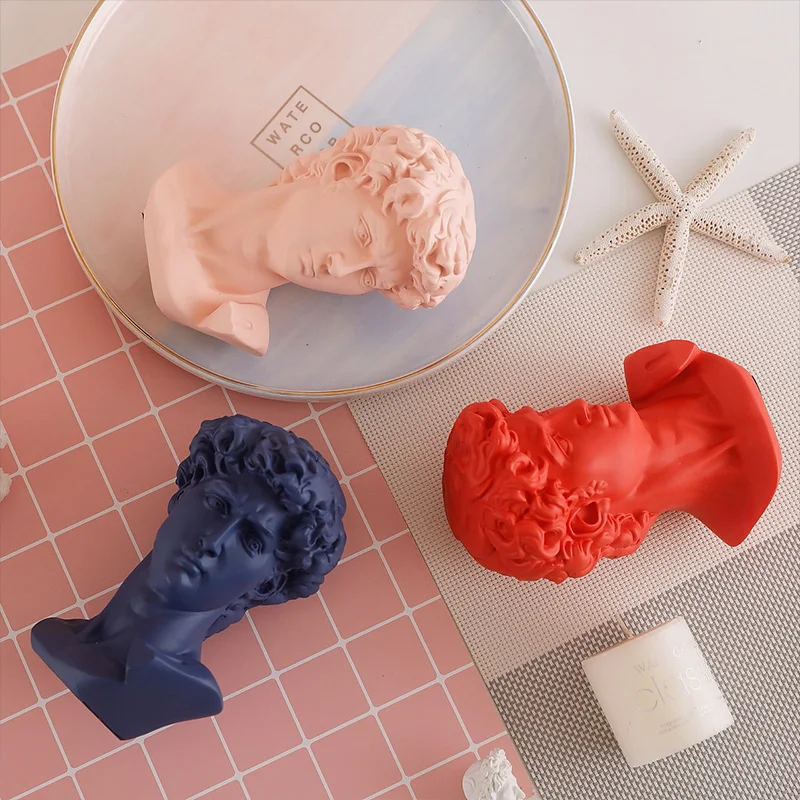 Статуэтка Morandi David пластырь скульптура для украшения дома аксессуары статуэтки