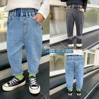 simple spring autumn jeans pants boys kids trousers children clothing teenagers formal outdoor high quality