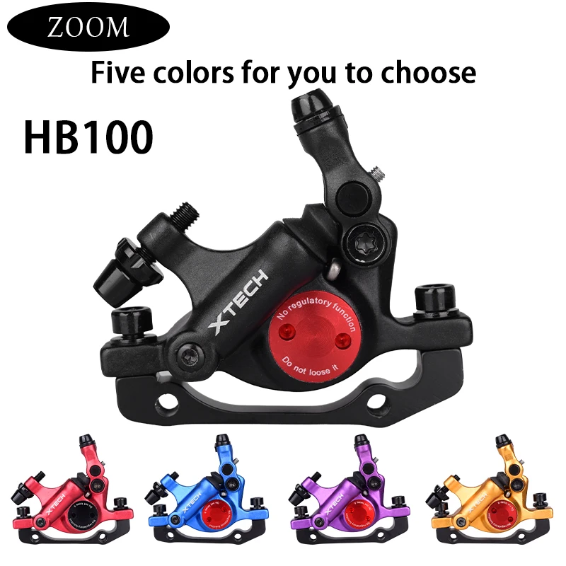 ZOOM XTECH HB100 MTB Front And Rear Hydraulic Disc Brake Calipers For Mountain Bike Bicycle 120/140/160/180MM MT200 M315 | Спорт и