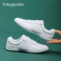 kids sneakers childrens competitive aerobics shoes soft bottom fitness sports shoes jazz modern square girls boys dance shoes