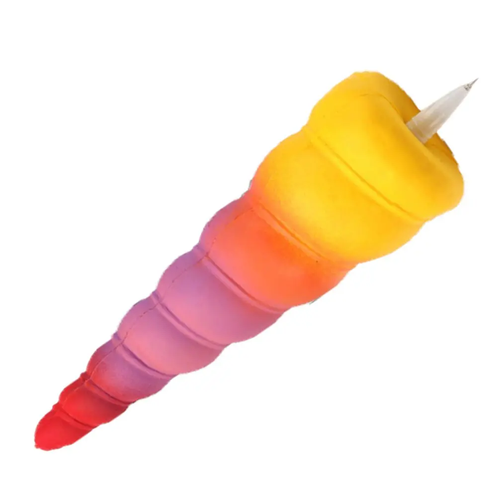 

Creative Decompression Toy Ice Cream Pen Super Soft Pu Slow Rebound Pen Set Novel Unpacking Foam Toy