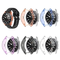 watch case bumper protector anti scratch shell coverage protection case for samsung galaxy watch3 accessories