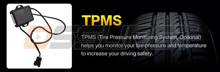 

Car Monitor TPMS only fits for our store Ossuret Brand car DVD players
