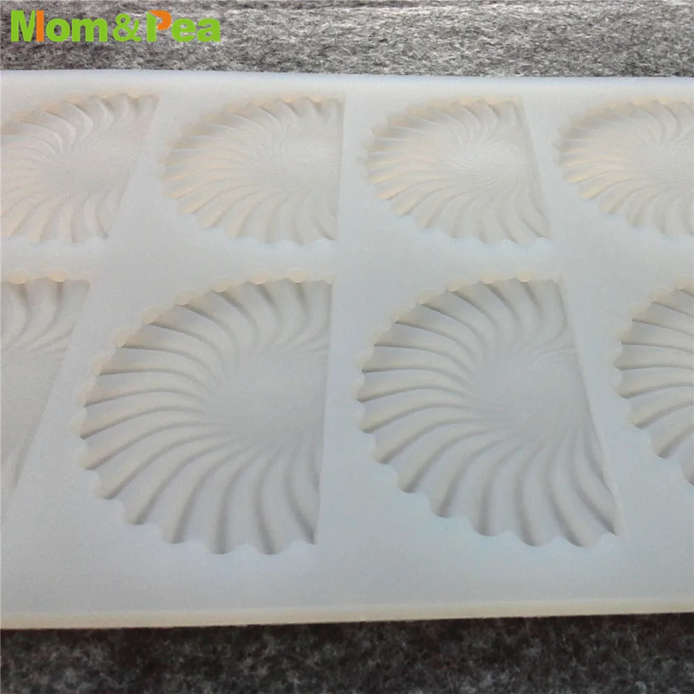 

CX016 Folding Fan Silicone Mold Chocolate Ornamental Fondant Mould Cake Decoration Tools